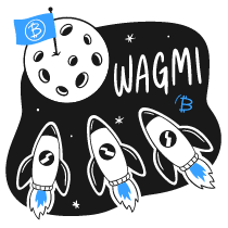 Wagmi Slang Web3 Illustration from Brooklyn Set
