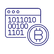 Crypto App Illustration from UX Line Set