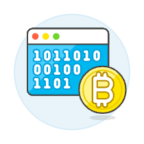 Crypto App Illustration from UX Colors Set