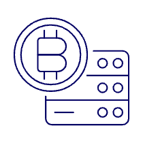 Crypto Server Illustration from UX Line Set