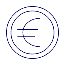 Euro Illustration from UX Line Set