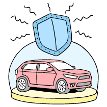 Customer Service Support Insurance Illustration from Bruxelles Set