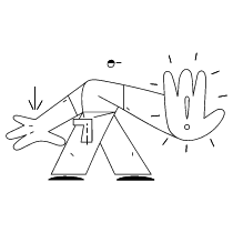 Security Safety Illustration from New York Monoline Set