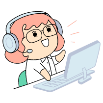 Digital Customer Service Illustration from Seoul Set