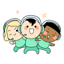 Support Team Illustration from Seoul Set
