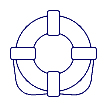 Lifebuoy Illustration from UX Line Set
