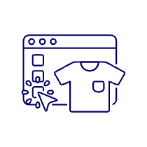 Customize Shirt Color Illustration from UX Line Set
