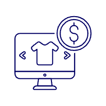 Customize Shirt Imac Illustration from UX Line Set