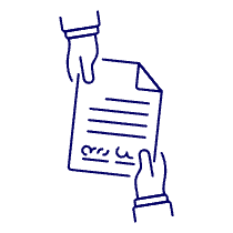Contract Document 1 Illustration from UX Line Set
