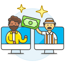 Online Contract 2 Illustration from UX Colors Set