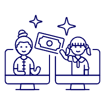 Online Contract 4 Illustration from UX Line Set