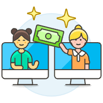 Online Contract 6 Illustration from UX Colors Set