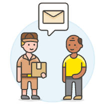Delivered Done 2 Illustration from UX Colors Set