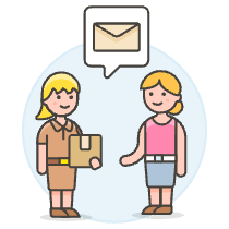 Delivered Done 3 Illustration from UX Colors Set