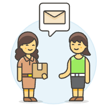 Delivered Done 4 Illustration from UX Colors Set