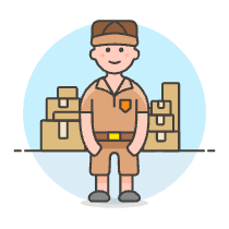 Package Manager 1 Illustration from UX Colors Set