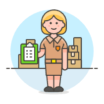 Package Manager 2 Illustration from UX Colors Set
