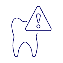 Dentistry Tooth Alert 1 Illustration from UX Line Set