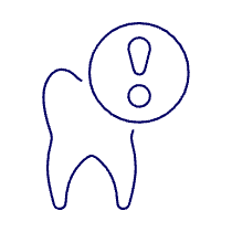 Dentistry Tooth Alert 2 Illustration from UX Line Set