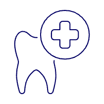 Dentistry Tooth Care 2 Illustration from UX Line Set