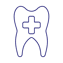 Dentistry Tooth Care 3 Illustration from UX Line Set