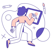 Illustrator Drawing With Ipad Illustration from Bangalore - Free Set