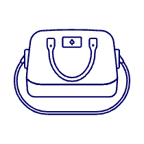 BEIGE Yellow Purse Illustration from UX Line Set