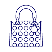 BLACK Purse Illustration from UX Line Set