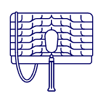 BLACK SCALED Purse Illustration from UX Line Set