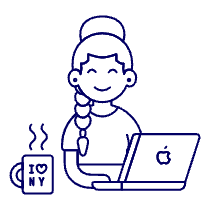 Designer 4 Illustration from UX Line Set