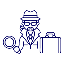 Detective 1 1 Illustration from UX Line Set
