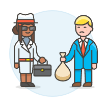 Detective Deal 5 Illustration from UX Colors Set