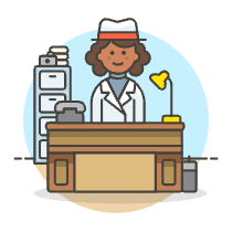 Detective Office 4 Illustration from UX Colors Set