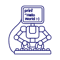 Machine Learning 3 Illustration from UX Line Set