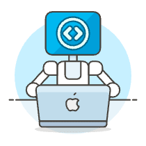 Machine Learning 5 Illustration from UX Colors Set
