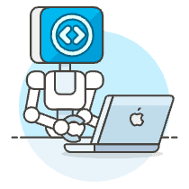 Machine Learning 6 Illustration from UX Colors Set