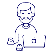 App Developer 1 Illustration from UX Line Set