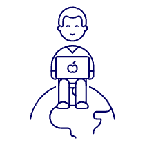 Global Coding 2 Illustration from UX Line Set