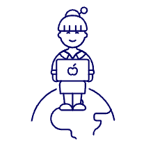 Global Coding 5 Illustration from UX Line Set