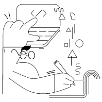 Code Learning Illustration from New York Monoline Set