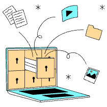 Databases Illustration from London Set