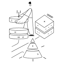 Databases Illustration from New York Monoline Set