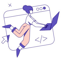 Coding Illustration from Bangalore - Free Set
