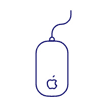 Mouse Illustration from UX Line Set