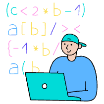 Coding Illustration from Dhaka Set