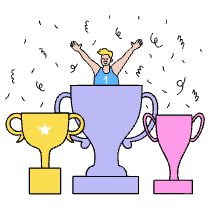 Success Illustration from Dhaka Set