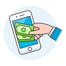 Digital Cash 1 Illustration from UX Colors Set