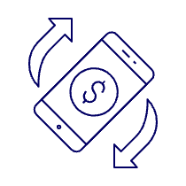 Digital Refund Illustration from UX Line Set