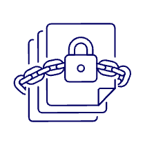 Encrypted Data Illustration from UX Line Set