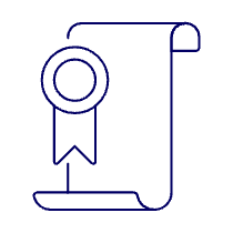 Certificate Illustration from UX Line Set